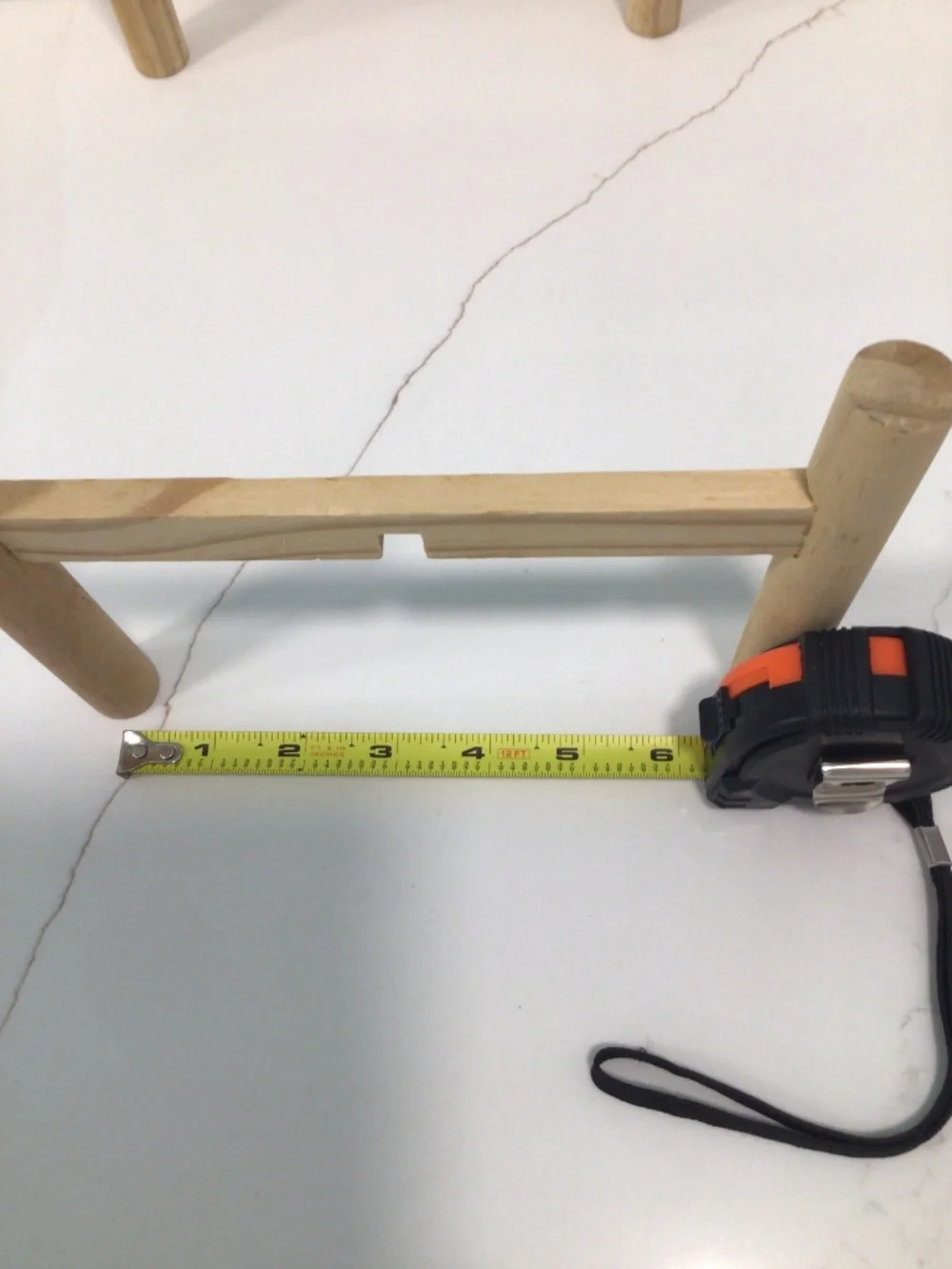 Plant stand holder wood